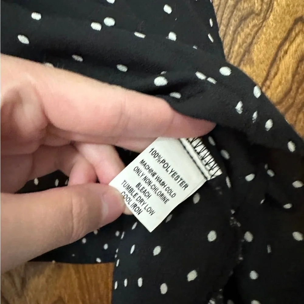 Papermoon Black Dot Knot Blouse - Picture 5 of 10